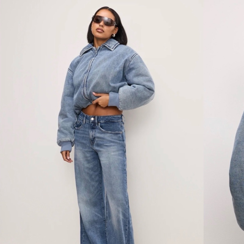 Good American Denim Bomber - Picture 2 of 9